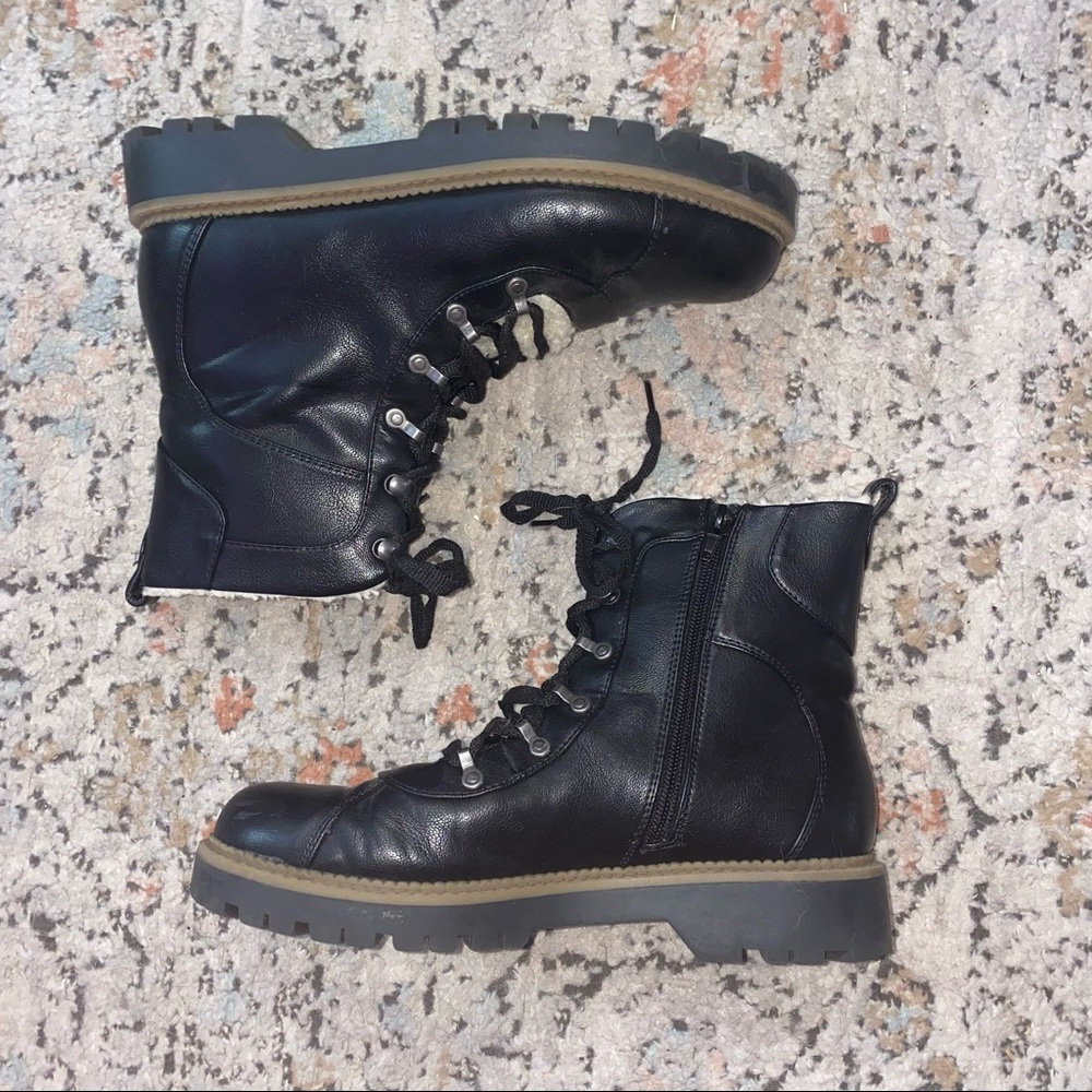 Style & Co Faux Fur Ankle Boots